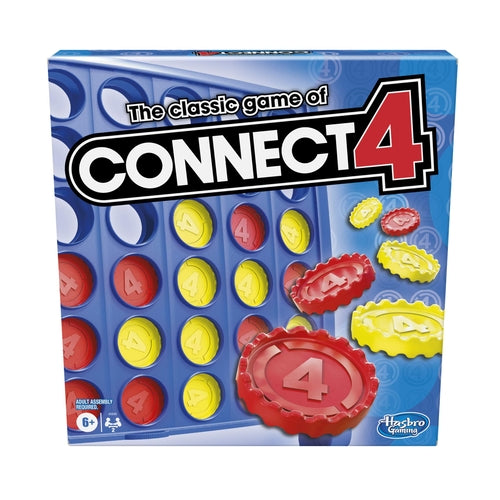 Hasbro Gaming Connect 4 Classic Grid,4 in a Row Game, Strategy Board