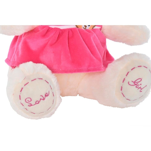 Teddy Bear DKD Home Decor Blue Beige Pink Children's Bear 27 x 20 x 30